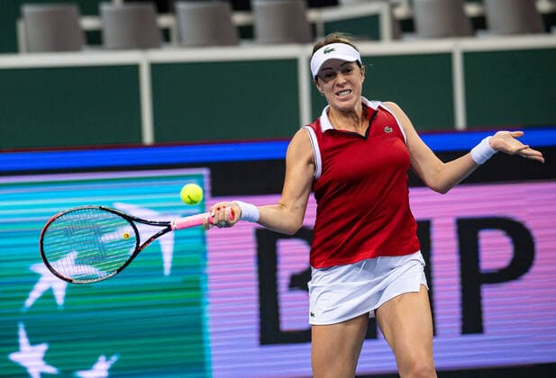 2021 Billie Jean King Cup Finals Russia - USA Semifinal Match 2 Anastasia Pavlyuchenkova (RUS) 2021 Billie Jean King Cup Finals
