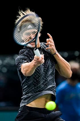 Alexander Zverev (Ger) TENNIS : Rolex Paris Masters J6 - Paris - 06 11 2021 JBAutissier Panoramic 