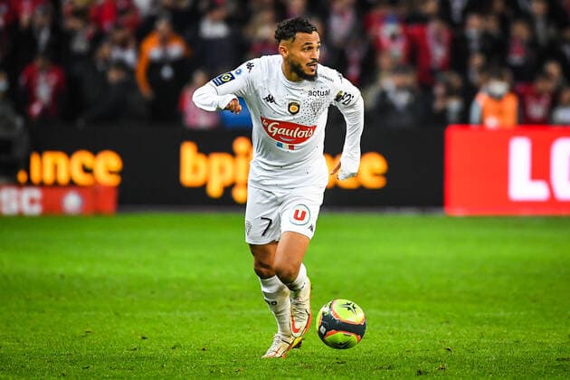 Sofiane BOUFAL of Angers FOOTBALL : Lille OSC vs Angers SCO - Ligue 1 Uber Eats - 06 11 2021 MatthieuMirville Panoramic 