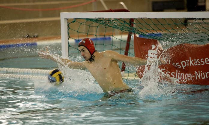 06.11.21 SSV Esslingen - SG Neukölln Deutschland, Esslingen, 06.11.2021, Wasserball, Bundesliga, SSV Esslingen - SG Neukölln: Boris Tepic (SSV Esslingen).