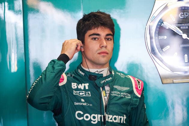 STROLL Lance (can), Aston Martin F1 AMR21, portrait during the Formula 1 Gran Premio De La Ciudad De Mexico 2021, Mexico City Grand Prix, 18th round of the 2021 FIA Formula One World Championship, WM, Weltmeisterschaft from November 5 to 7, 2021 on the Autodromo Hermanos Rodriguez, in Mexico City, Mexico - F1 - MEXICO CITY GRAND PRIX 2021 DPPI Panoramic  20211106_GOODEN_FGO00529