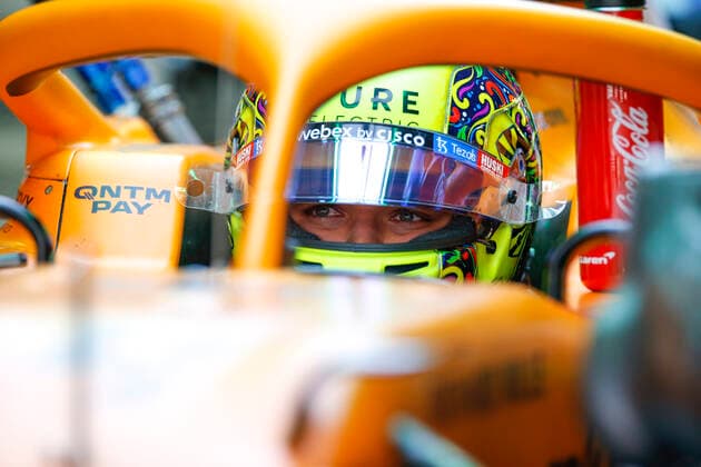 4 Lando Norris (GBR, McLaren F1 Team), F1 Grand Prix of Mexico at Autodromo Hermanos Rodriguez on November 6, 2021 in Mexico City, Mexico. (Photo by HOCH ZWEI) Mexico City Mexico