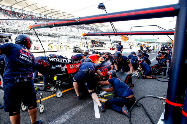 33 Max Verstappen (NED, Red Bull Racing), F1 Grand Prix of Mexico at Autodromo Hermanos Rodriguez on November 6, 2021 in Mexico City, Mexico. (Photo by HOCH ZWEI) Mexico City Mexico