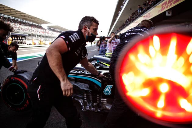 77 Valtteri Bottas (FIN, Mercedes-AMG Petronas F1 Team), F1 Grand Prix of Mexico at Autodromo Hermanos Rodriguez on November 6, 2021 in Mexico City, Mexico. (Photo by HOCH ZWEI) Mexico City Mexico