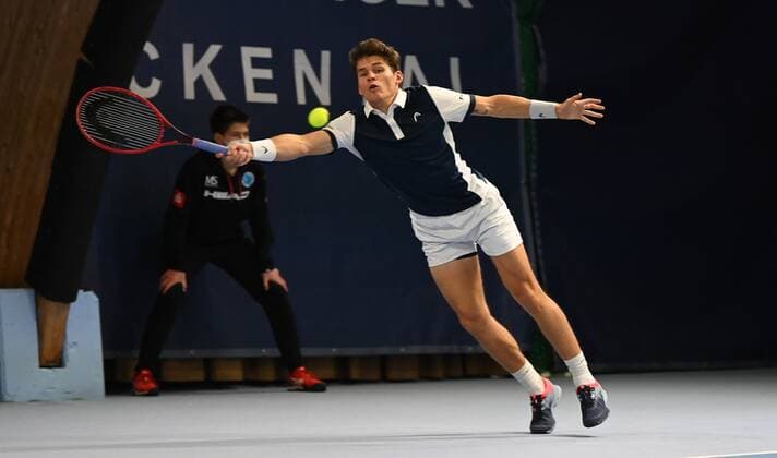 07.11.2021 - Tennis - ATP, Tennis Herren Challenger Tour - Challenger Eckental - Int. Deutsche Tennis-Hallenmeisterschaften - Finale Endspiel - - Daniel Masur ( GER )