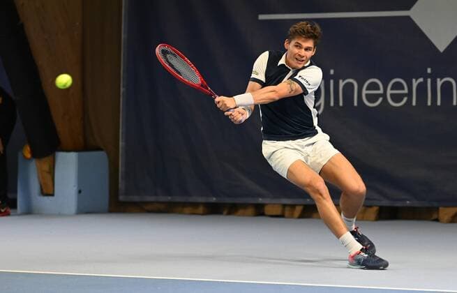 07.11.2021 - Tennis - ATP, Tennis Herren Challenger Tour - Challenger Eckental - Int. Deutsche Tennis-Hallenmeisterschaften - Finale Endspiel - - Daniel Masur ( GER )