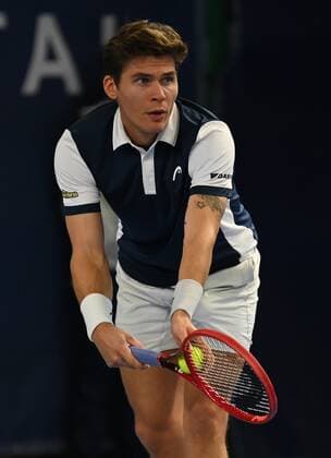 07.11.2021 - Tennis - ATP, Tennis Herren Challenger Tour - Challenger Eckental - Int. Deutsche Tennis-Hallenmeisterschaften - Finale Endspiel - - Daniel Masur ( GER )