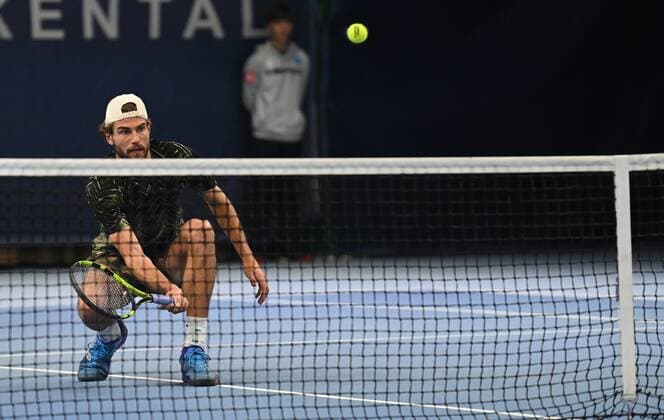 07.11.2021 - Tennis - ATP, Tennis Herren Challenger Tour - Challenger Eckental - Int. Deutsche Tennis-Hallenmeisterschaften - Finale Endspiel - - Maxime Cressy ( USA )