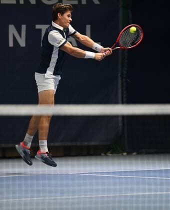 07.11.2021 - Tennis - ATP, Tennis Herren Challenger Tour - Challenger Eckental - Int. Deutsche Tennis-Hallenmeisterschaften - Finale Endspiel - - Daniel Masur ( GER )