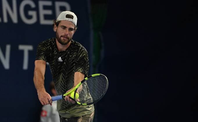 07.11.2021 - Tennis - ATP, Tennis Herren Challenger Tour - Challenger Eckental - Int. Deutsche Tennis-Hallenmeisterschaften - Finale Endspiel - - Maxime Cressy ( USA )