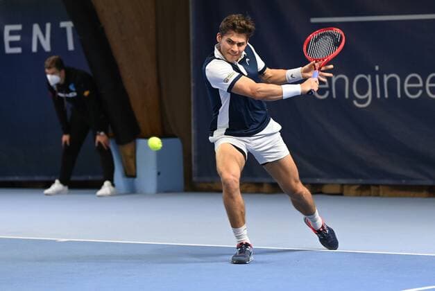 07.11.2021 - Tennis - ATP, Tennis Herren Challenger Tour - Challenger Eckental - Int. Deutsche Tennis-Hallenmeisterschaften - Finale Endspiel - - Daniel Masur ( GER )