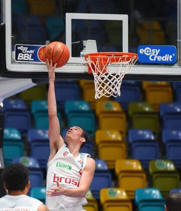 07.11.2021, xhbx, Basketball BBL Bundesliga, Frankfurt Skyliners - Brose Bamberg emspor, v.l. Omar Prewitt (Brose Baskets Bamberg) (DFL DFB REGULATIONS PROHIBIT ANY USE OF PHOTOGRAPHS as IMAGE SEQUENCES and or QUASI-VIDEO) Frankfurt am Main