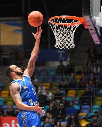 07.11.2021, xhbx, Basketball BBL Bundesliga, Frankfurt Skyliners - Brose Bamberg emspor, v.l. Rasheed Moore (Fraport Skyliners Frankfurt) (DFL DFB REGULATIONS PROHIBIT ANY USE OF PHOTOGRAPHS as IMAGE SEQUENCES and or QUASI-VIDEO) Frankfurt am Main