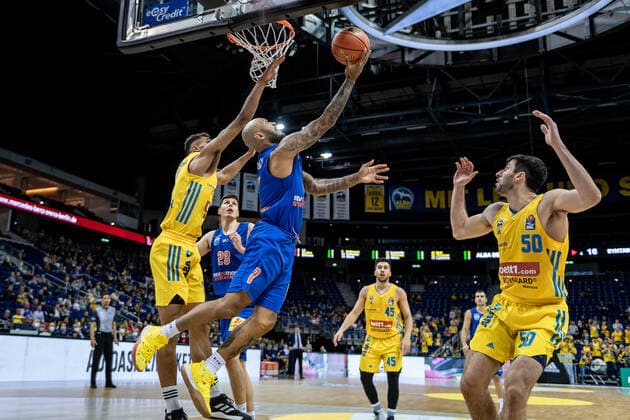 Basketball Berlin 07.11.2021 Saison 2021 2022 EasyCredit BBL 1. Bundesliga Alba Berlin - Syntainics MBC Weißenfels Sergio Kerusch (MBC, No.07)