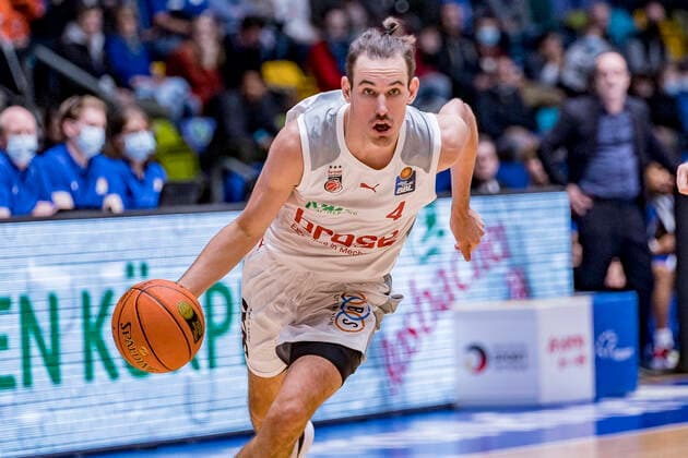 easyCredit BBL, Fraport Skyliners vs. Brose Bamberg, Frankfurt, Fraport Arena, 7.11.2021 Omar Prewitt (Brose Bamberg 4), Fraport Skyliners vs. Brose Bamberg, Frankfurt, Fraport Arena, 7.11.2021 Copyright: xBEAUTIFULxSPORTS Gawlikx