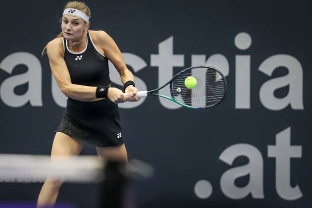 TENNIS - WTA, Tennis Damen Upper Austria Ladies Linz LINZ,AUSTRIA,07.NOV.21 - TENNIS - WTA Tour, Upper Austria Ladies Linz. Image shows Dayana Yastremska (UKR).  GEPAxpictures xManfredxBinder