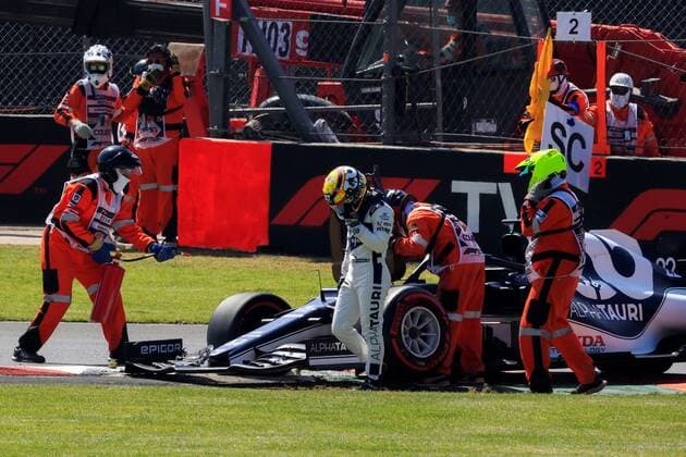 Japanese Yuki Tsunoda of Alpha Tauri gets out of the vehicle today, in the Formula One Grand Prix of Mexico that takes place at the Hermanos Rodriguez racetrack, in Mexico City, Mexico, 07 November 2021. EFE Carlos Ramirez Formula One Grand Prix of Mexico !ACHTUNG: NUR REDAKTIONELLE NUTZUNG!  Copyright: xCarlosxRamirezx AMDEP2218 20211107-0e44cf244d0b60c574a33e98a8264ff9df702472