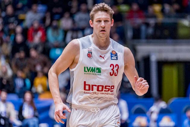 easyCredit BBL, Fraport Skyliners vs. Brose Bamberg, Frankfurt, Fraport Arena, 7.11.2021 Patrick Heckmann (Brose Bamberg 33), Fraport Skyliners vs. Brose Bamberg, Frankfurt, Fraport Arena, 7.11.2021 Copyright: xBEAUTIFULxSPORTS Gawlikx