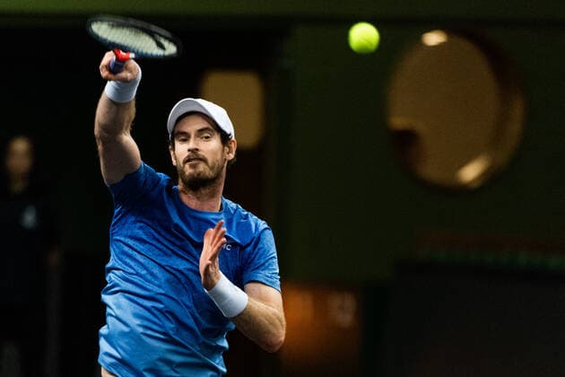 211109 Andy Murray of Great Britain competes in men s first round Singles match during Stockholm Open on November 9, 2021 in Stockholm. Photo: Emma Wallskog BILDBYRAN COP 320 EW0029 tennis stockholm open day 3 bbeng Copyright: EMMAxWALLSKOG BB211109BB414