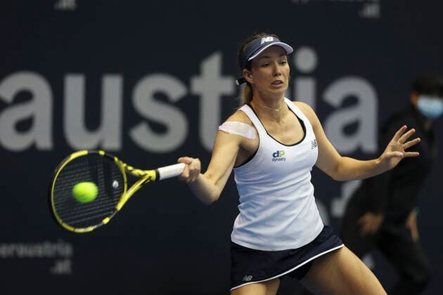 Danielle Collins Tennis - Ladies Linz 2021 - WTA, Tennis Damen - Tips Arena - Linz - Oberoesterreich - Oesterreich - 10 November 2021. Copyright: xJuergenxHasenkopfx