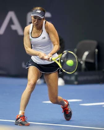 Danielle Collins Tennis - Ladies Linz 2021 - WTA, Tennis Damen - Tips Arena - Linz - Oberoesterreich - Oesterreich - 10 November 2021. Copyright: xJuergenxHasenkopfx