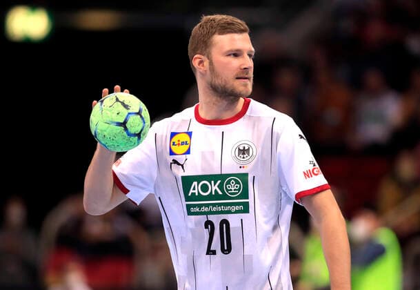 WEBER Philipp Team Deutschland Handball Laenderspiel Deutschland - Portugal am 07.11.2021 in Duesseldorf im PSD Bank Dome