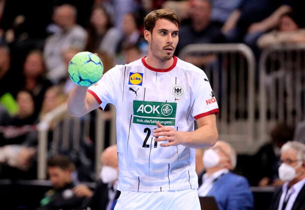 WAGNER Hendrik Team Deutschland Handball Laenderspiel Deutschland - Portugal am 07.11.2021 in Duesseldorf im PSD Bank Dome