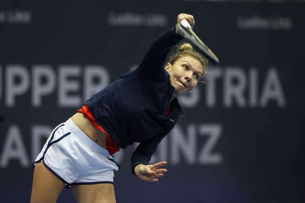 Simona Halep Tennis - Ladies Linz 2021 - WTA, Tennis Damen - Tips Arena - Linz - Oberoesterreich - Oesterreich - 10 November 2021. Copyright: xJuergenxHasenkopfx