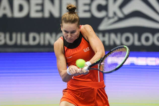Veronika Kudermetova Tennis - Ladies Linz 2021 - WTA, Tennis Damen - Tips Arena - Linz - Oberoesterreich - Oesterreich - 10 November 2021. Copyright: xJuergenxHasenkopfx
