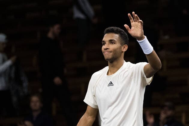 211110 Felix Auger-Aliassime of Canada after competing in men s second round Singles match during Stockholm Open on November 10, 2021 in Stockholm. Photo: Emma Wallskog BILDBYRAN COP 320 EW0031 tennis stockholm open day 4 bbeng Copyright: EMMAxWALLSKOG BB211110BB558