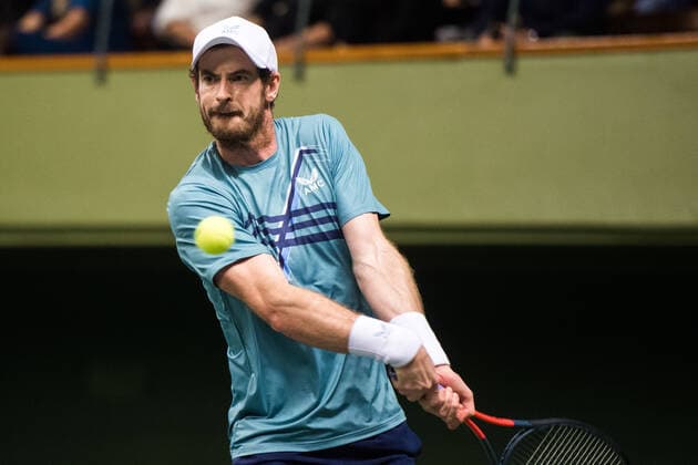211110 Sir Andy Murray of Great Britain compete in men s second round Singles match during Stockholm Open on November 10, 2021 in Stockholm. Photo: Emma Wallskog BILDBYRAN COP 320 EW0031 tennis stockholm open day 4 bbeng Copyright: EMMAxWALLSKOG BB211110BB564
