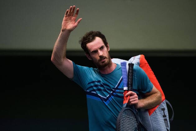 211110 Sir Andy Murray of Great Britain after competing in men s second round Singles match during Stockholm Open on November 10, 2021 in Stockholm. Photo: Emma Wallskog BILDBYRAN COP 320 EW0031 tennis stockholm open day 4 bbeng Copyright: EMMAxWALLSKOG BB211110BB573