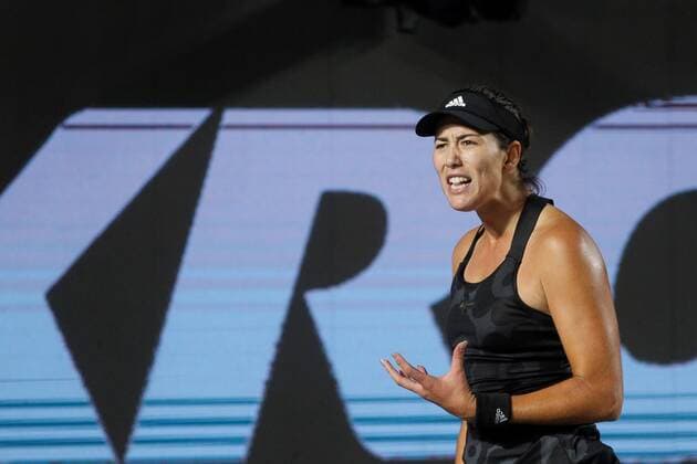 Garbine Muguruza of Spain reacts against Karolina Pliskova of the Czech Republic, during a match of the AKRON WTA, Tennis Damen Finals tournament, in Guadalajara, Mexico, 10 November 2021. AKRON WTA Finals of Guadalajara !ACHTUNG: NUR REDAKTIONELLE NUTZUNG!  Copyright: xFranciscoxGuascox AME6222 20211111-a9fbda85a511ffa12fb19019ba5fa25fd6f89655
