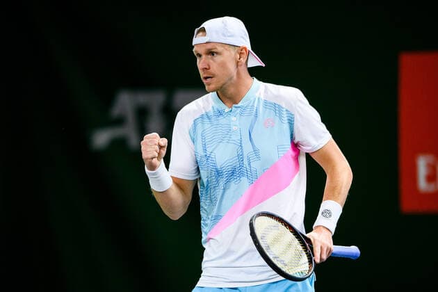 211111 Markus Eriksson of Sweden celebrates as heÂ s competing in men s quarter final s Doubles match during Stockholm Open on November 11, 2021 in Stockholm. Photo: Jesper Zerman BILDBYRAN COP 234 JZ0154 tennis stockholm open day 5 bbeng jubel Copyright: JESPERxZERMAN BB211111JZ009
