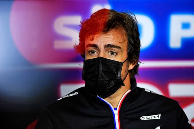 F1 Grand Prix of Brazil 14 Fernando Alonso (ESP, Alpine F1 Team), F1 Grand Prix of Brazil at Autodromo Jose Carlos Pace on November 11, 2021 in Sao Paulo, Brazil. (Photo by xpbimages.com XPB Images FIA Pool via HOCH ZWEI) Sao Paulo Brazil Poolfoto HOCH ZWEI Pool XPB Images ,EDITORIAL USE ONLY