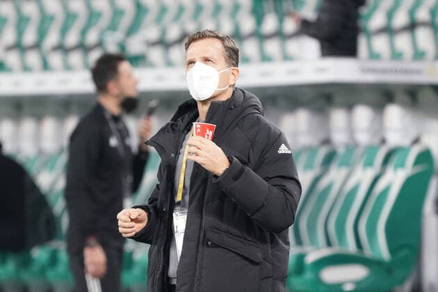 Manager der Nationalmannschaft Oliver Bierhoff (Deutschland Germany) - Wolfsburg 11.11.2021: Deutschland vs. Lichtenstein, WM-Qualifikation, Volkswagen Arena Wolfsburg