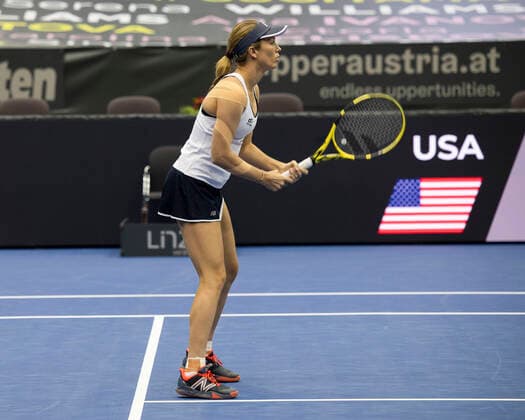 Danielle Collins Tennis - Ladies Linz 2021 - WTA, Tennis Damen - Tips Arena - Linz - Oberoesterreich - Oesterreich - 11 November 2021. Copyright: xJuergenxHasenkopfx