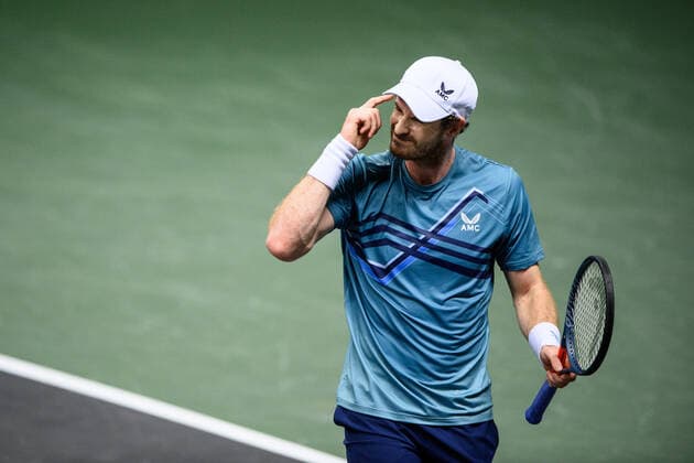 211111 Andy Murray of Great Britain competing in men s quarter final s Singles match during Stockholm Open on November 11, 2021 in Stockholm. Photo: Jesper Zerman BILDBYRAN COP 234 JZ0154 tennis stockholm open day 5 bbeng single depp Copyright: JESPERxZERMAN BB211111JZ079