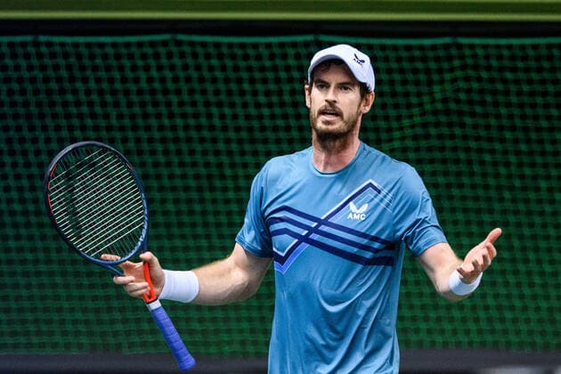211111 Andy Murray of Great Britain as he?s competing in men s quarter final s Singles match during Stockholm Open on November 11, 2021 in Stockholm. Photo: Jesper Zerman BILDBYRAN COP 234 JZ0154 tennis stockholm open day 5 bbeng single depp Copyright: JESPERxZERMAN BB211111JZ091