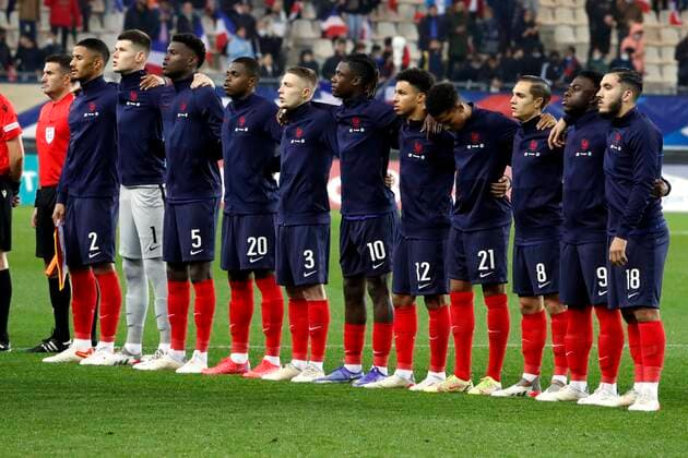 France espoir FOOTBALL : France vs Armenie - Espoirs - Eliminatoires Euro 2023 - Grenoble - 11 11 2021 StephanePillaud Panoramic 