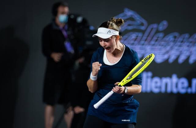 Mandatory Credit: Photo by Rob Prange Shutterstock (12596804ec) Katerina Siniakova & Barbora Krejcikova of the Czech Republic in action during the first round robin doubles match at the 2021 Akron WTA, Tennis Damen Finals Guadalajara WTA tennis tournament Akron WTA Finals, Day 2, Tennis, Panamerican Tennis Center Guadalajara, Mexico - 11 Nov 2021 Akron WTA Finals, Day 2, Tennis, Panamerican Tennis Center Guadalajara, Mexico - 11 Nov 2021  Copyright: xRobxPrange Shutterstockx 12596804ec