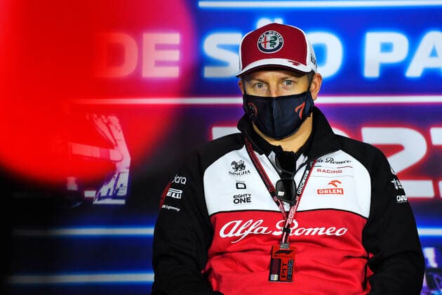 F1 Grand Prix of Brazil 7 Kimi Raikkonen (FIN, Alfa Romeo Racing ORLEN), F1 Grand Prix of Brazil at Autodromo Jose Carlos Pace on November 11, 2021 in Sao Paulo, Brazil. (Photo by xpbimages.com XPB Images FIA Pool via HOCH ZWEI) Sao Paulo Brazil Poolfoto HOCH ZWEI Pool XPB Images ,EDITORIAL USE ONLY