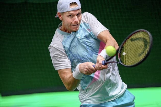 211112 Magnus Eriksson of Sweden competes in men s semi final s Doubles match during Stockholm Open of the Stockholm Open on November 12, 2021 in Stockholm. Photo: Simon Hastegard BILDBYRAN kod SH SH0191 tennis stockholm open 6 bbeng dubbel Copyright: SIMONxHASTEGARD BB211112SH014
