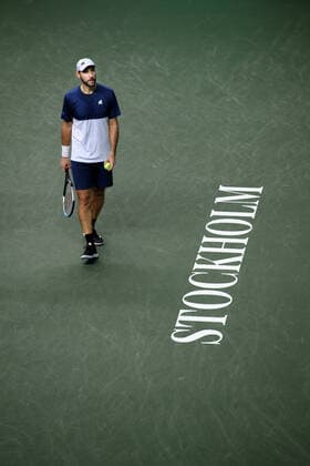 211112 Santiago Gonzalez of Mexico competes in men s semi final s Doubles match during Stockholm Open of the Stockholm Open on November 12, 2021 in Stockholm. Photo: Simon Hastegard BILDBYRAN kod SH SH0191 tennis stockholm open 6 bbeng dubbel Copyright: SIMONxHASTEGARD BB211112SH027