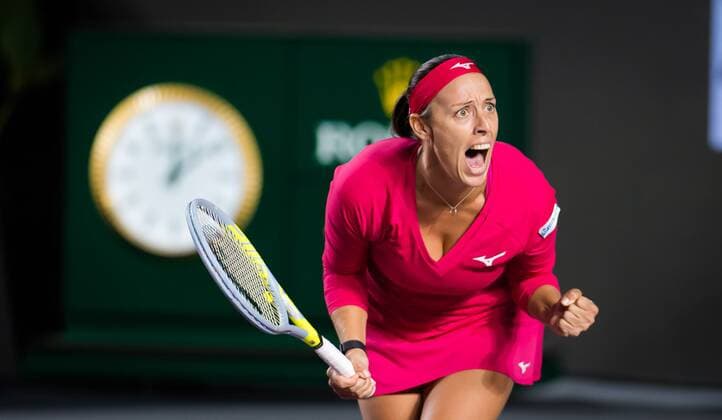 Sport Themen der Woche KW45 Sport Bilder des Tages Mandatory Credit: Photo by Rob Prange Shutterstock (12596805dv) Andreja Klepac of Slovenia & Darija Jurak of Croatia in action during the second round robin doubles match at the 2021 Akron WTA, Tennis Damen Finals Guadalajara WTA tennis tournament Akron WTA Finals, Day 3, Tennis, Panamerican Tennis Center Guadalajara, Mexico - 12 Nov 2021 Akron WTA Finals, Day 3, Tennis, Panamerican Tennis Center Guadalajara, Mexico - 12 Nov 2021  Copyright: xRobxPrange Shutterstockx 12596805dv