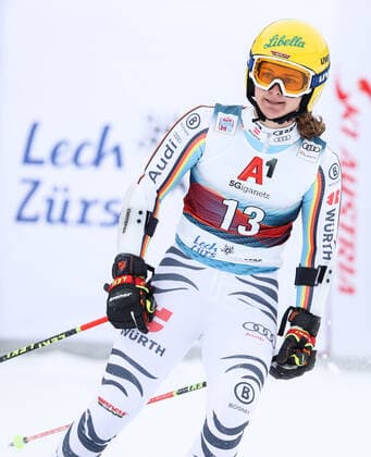 ALPINE SKIING - FIS WC Lech Zuers LECH,AUSTRIA,13.NOV.21 - ALPINE SKIING - FIS World Cup Lech Zuers, parallel giant slalom, ladies. Image shows Filser Andrea (GER).  GEPAxpictures xHaraldxSteiner