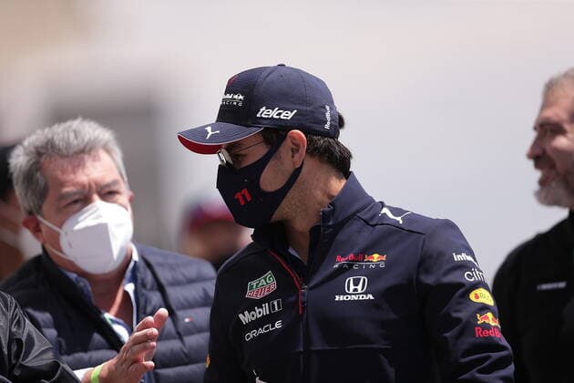 FORMULA 1 HEINEKEN GRANDE PREMIO DO BRASIL 2021 13.11.2021, Autodromo Jose Carlos Pace, Interlagos, FORMULA 1 HEINEKEN GRANDE PREMIO DO BRASIL 2021 , im Bild Sergio Perez (MEX), Red Bull Racing Honda