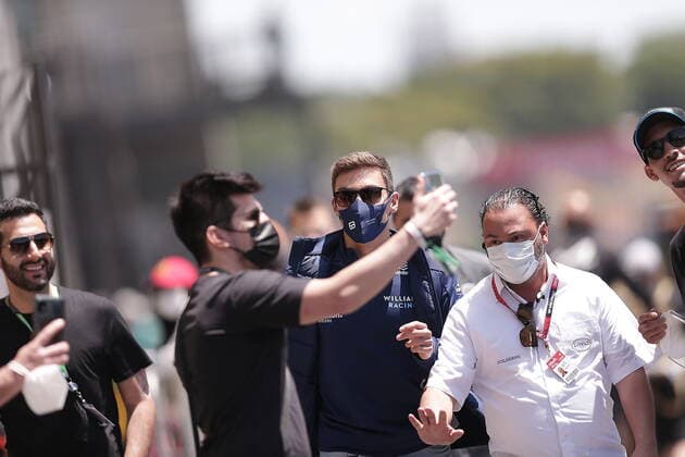 FORMULA 1 HEINEKEN GRANDE PREMIO DO BRASIL 2021 13.11.2021, Autodromo Jose Carlos Pace, Interlagos, FORMULA 1 HEINEKEN GRANDE PREMIO DO BRASIL 2021 , im Bild George Russel (GBR), Williams Racing
