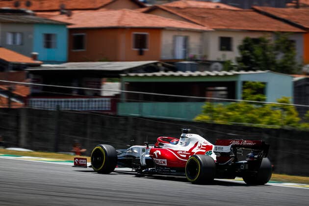 7 Kimi Raikkonen (FIN, Alfa Romeo Racing ORLEN), F1 Grand Prix of Brazil at Autodromo Jose Carlos Pace on November 13, 2021 in Sao Paulo, Brazil. (Photo by HOCH ZWEI) Sao Paulo Brazil
