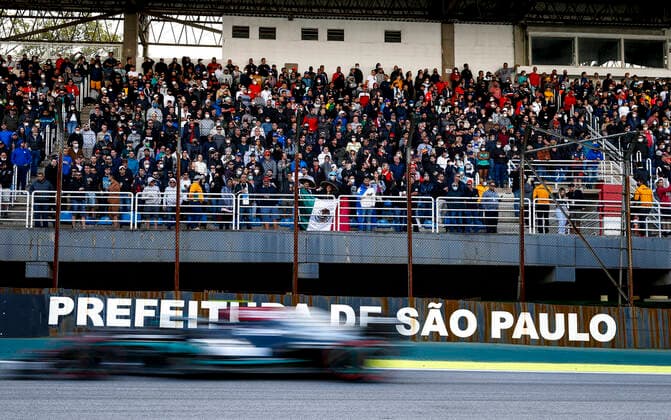 77 Valtteri Bottas (FIN, Mercedes-AMG Petronas F1 Team), F1 Grand Prix of Brazil at Autodromo Jose Carlos Pace on November 13, 2021 in Sao Paulo, Brazil. (Photo by HOCH ZWEI) Sao Paulo Brazil